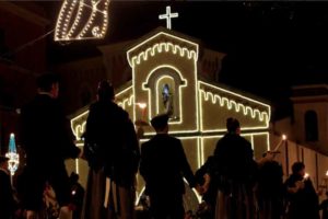 Chiesa di San Calogero durante la festa