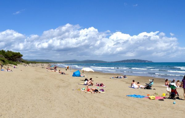 Feniglia: la spiaggia