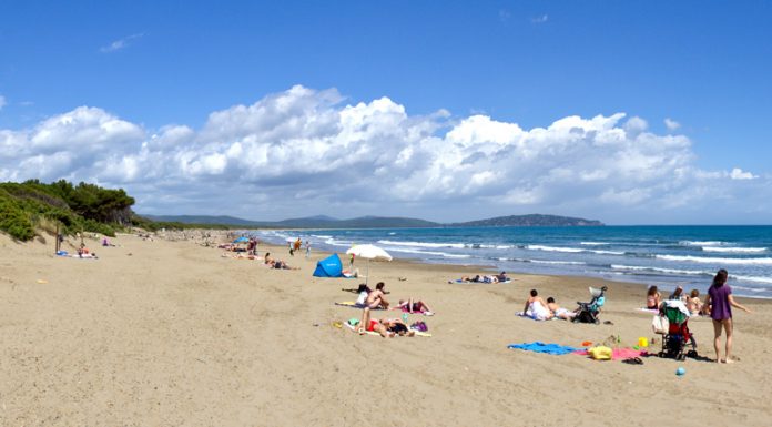 Feniglia: la spiaggia