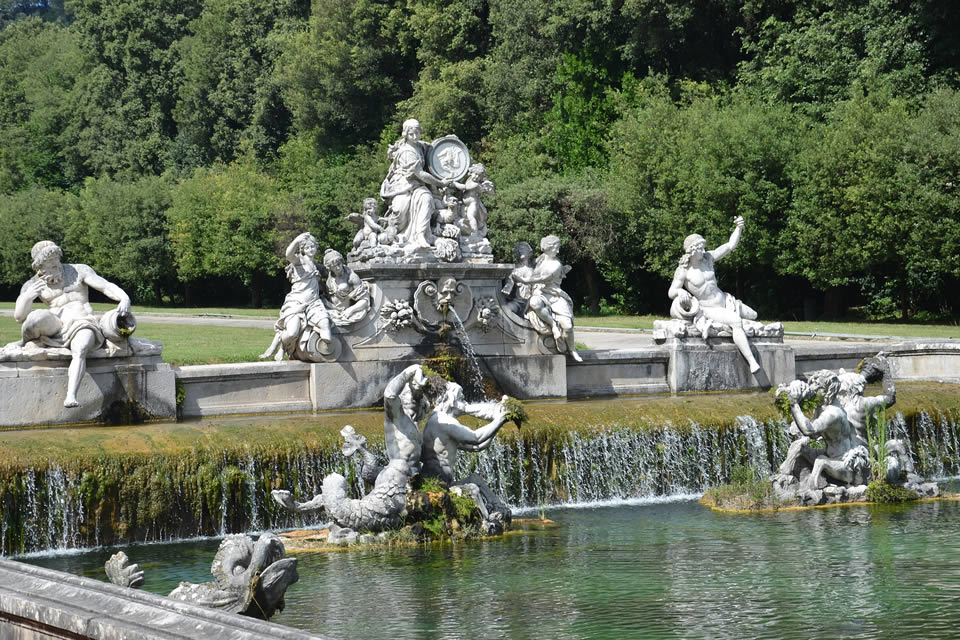 Fontana di Diana e Atteone - Giardini della Reggia di Caserta