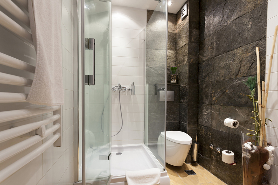 Modern bathroom interior