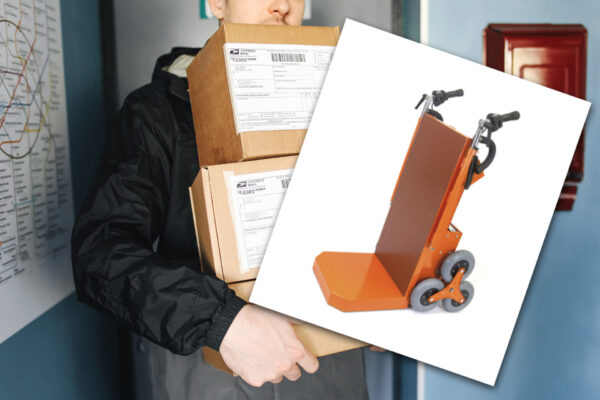 Carrelli saliscale per consegne pesanti