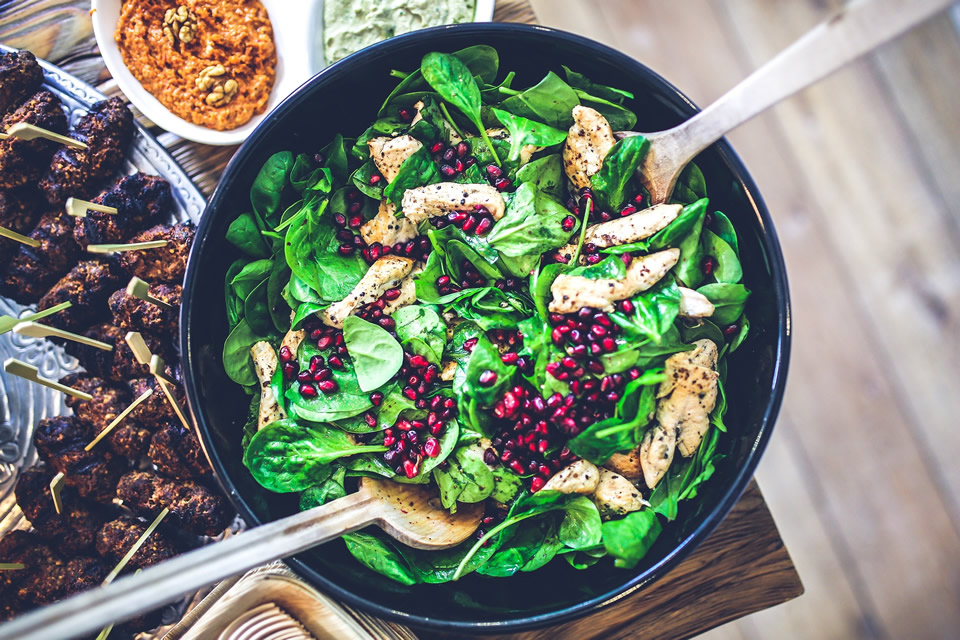 Insalata con melograno